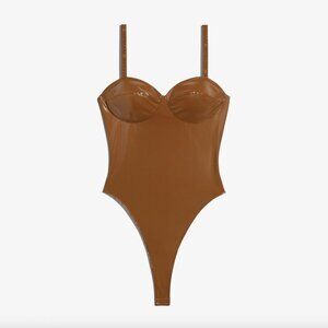 ADIDAS ORIGINALS Ivy Park Latex Bodysuit